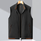 Silas™ | Chaleco acolchado reversible con cuello alto