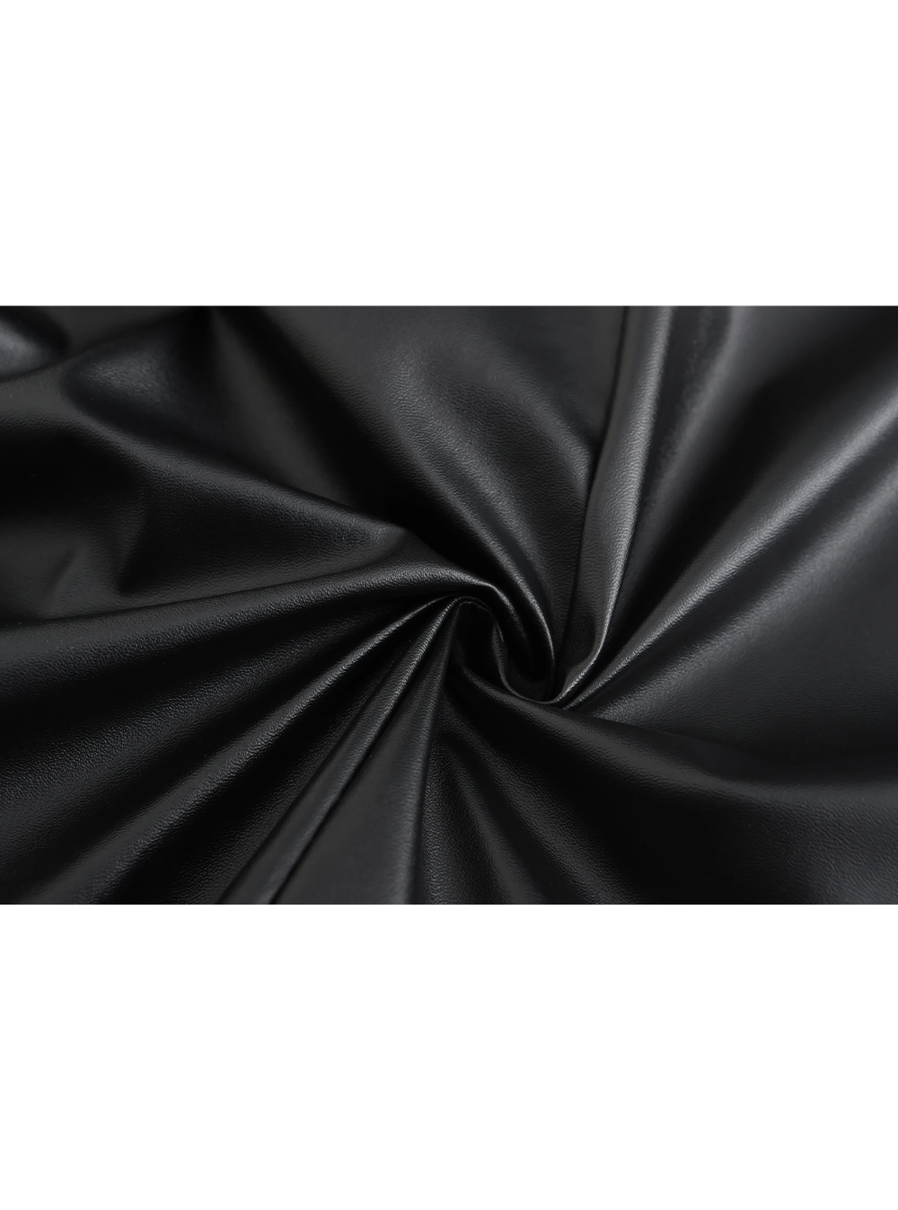 Ian™ | Gabardina larga efecto piel con cuello solapa