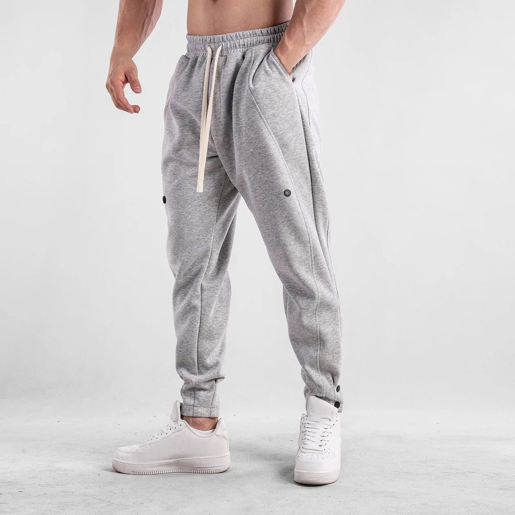 Desmond™ | Pantalón jogger de algodón con puños abotonados