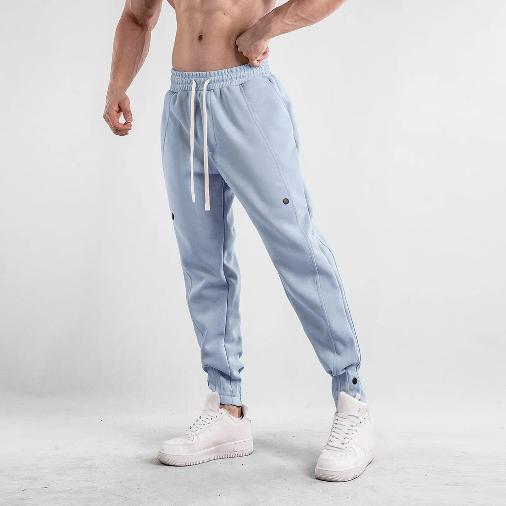 Desmond™ | Pantalón jogger de algodón con puños abotonados