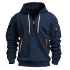 David™ | Sudadera táctica con cremallera y multibolsillos