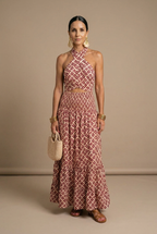 Elsa - Conjunto Elegante con Diseño de Hombros Descubiertos