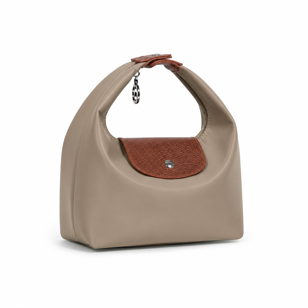 Lía mini bolso hobo con solapa - vista frontal