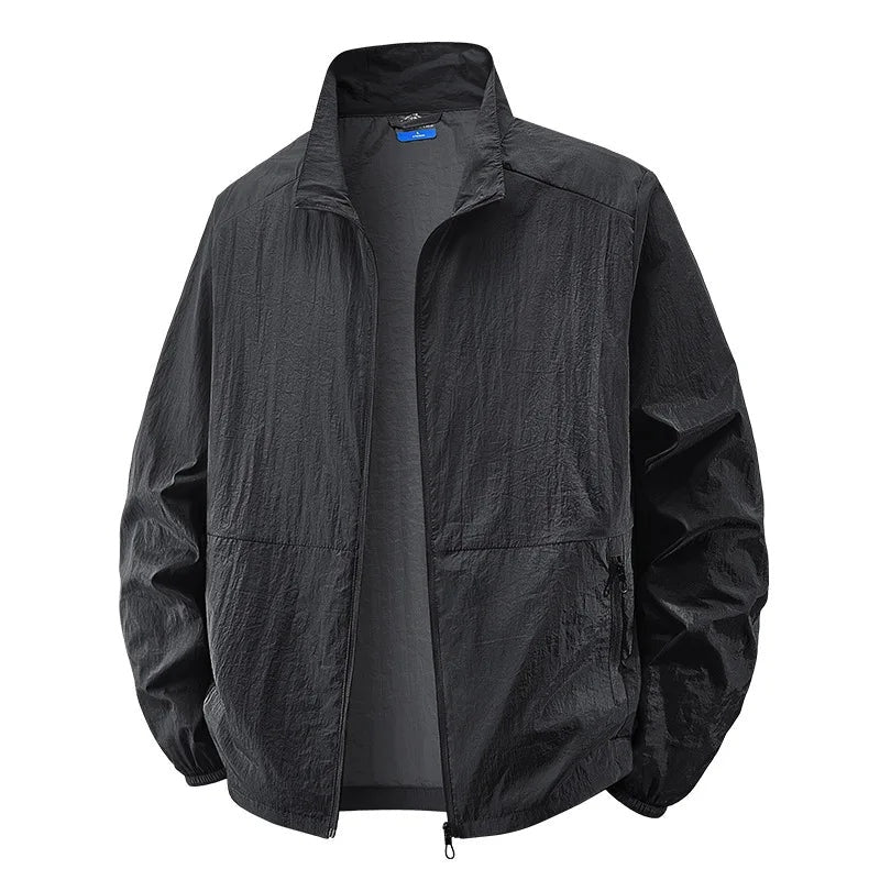 Andrew™ | Cortavientos ligero con cuello alto y cremallera
