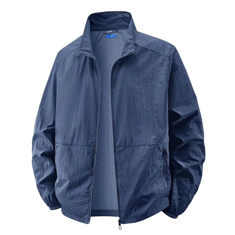 Andrew™ | Cortavientos ligero con cuello alto y cremallera