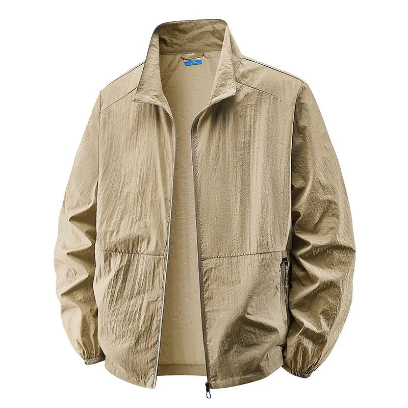 Andrew™ | Cortavientos ligero con cuello alto y cremallera