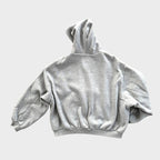 Adam™ | Sudadera reversible con capucha y estampado de cuadros oversize