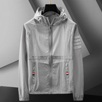 Dylan™ | Chaqueta varsity cortavientos con capucha