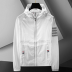 Dylan™ | Chaqueta varsity cortavientos con capucha