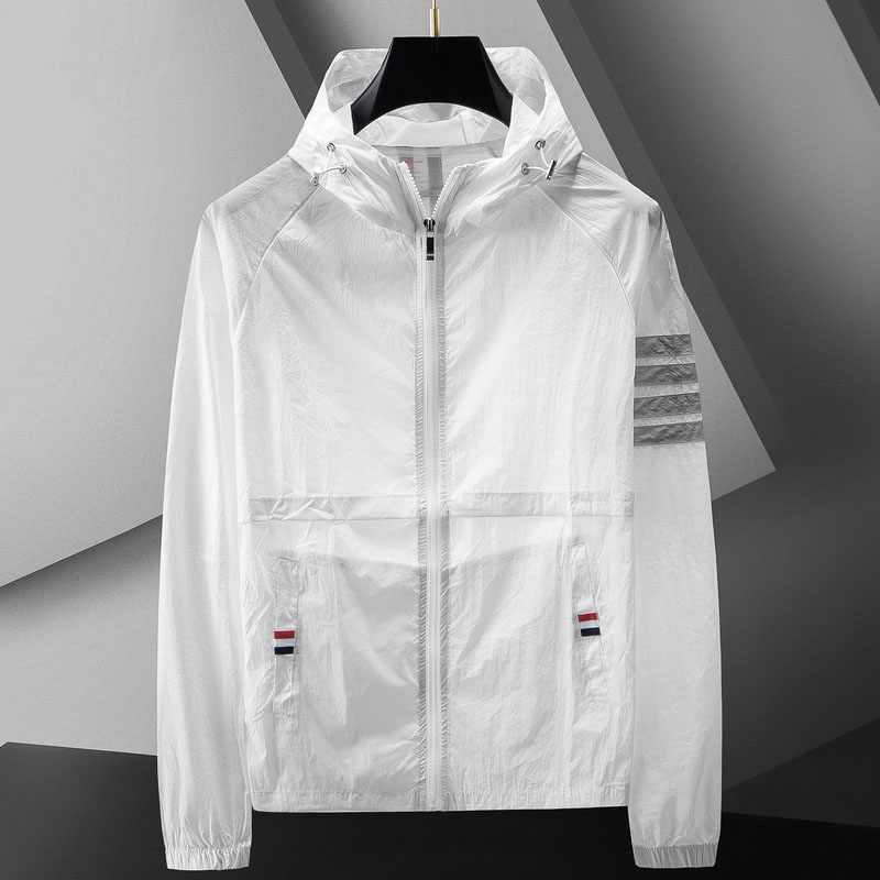 Dylan™ | Chaqueta varsity cortavientos con capucha