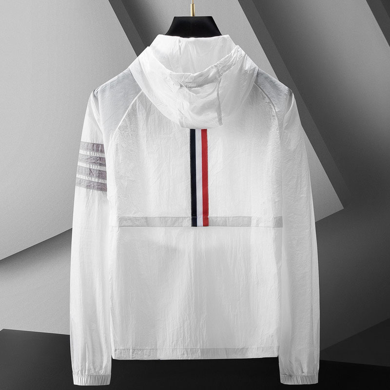 Dylan™ | Chaqueta varsity cortavientos con capucha