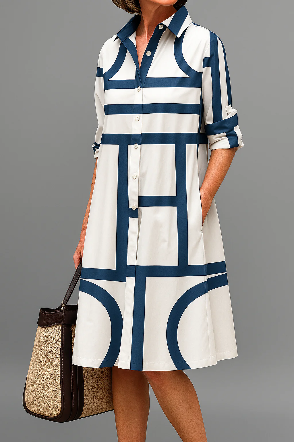 Sara | Un vestido midi refinado y elegante