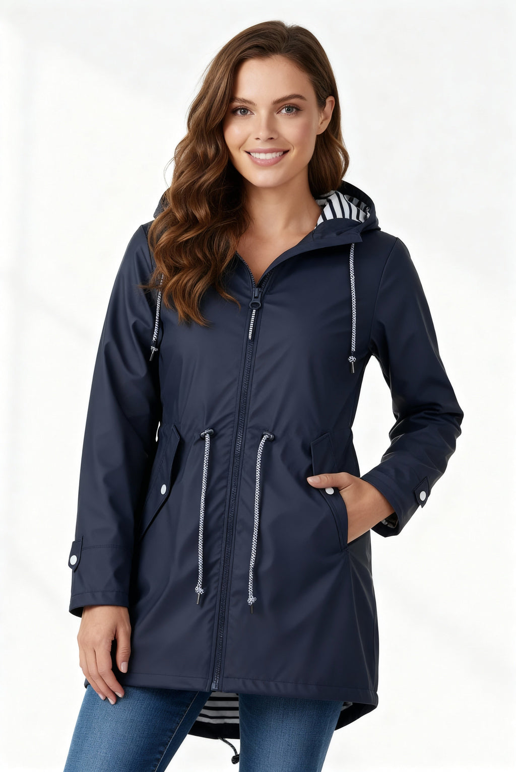 Isla™ | Chubasquero impermeable con capucha