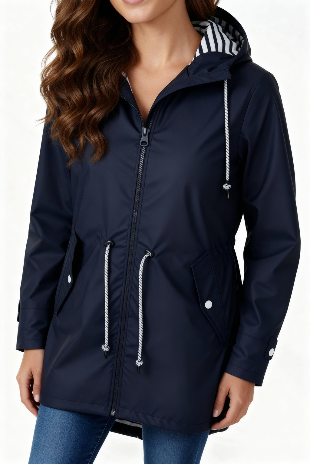 Isla™ | Chubasquero impermeable con capucha