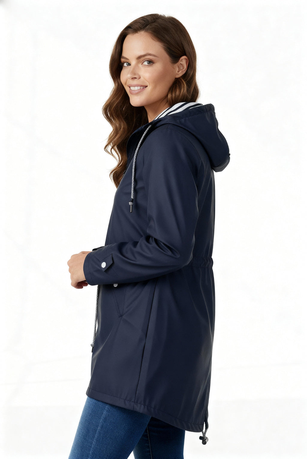Isla™ | Chubasquero impermeable con capucha