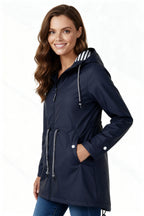 Isla™ | Chubasquero impermeable con capucha