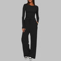 Eva™ | Conjunto de 2 piezas con top de manga larga y pantalón ancho