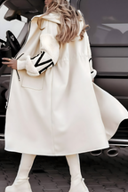 Bailey™ | Parka larga oversize con capucha y mangas de punto