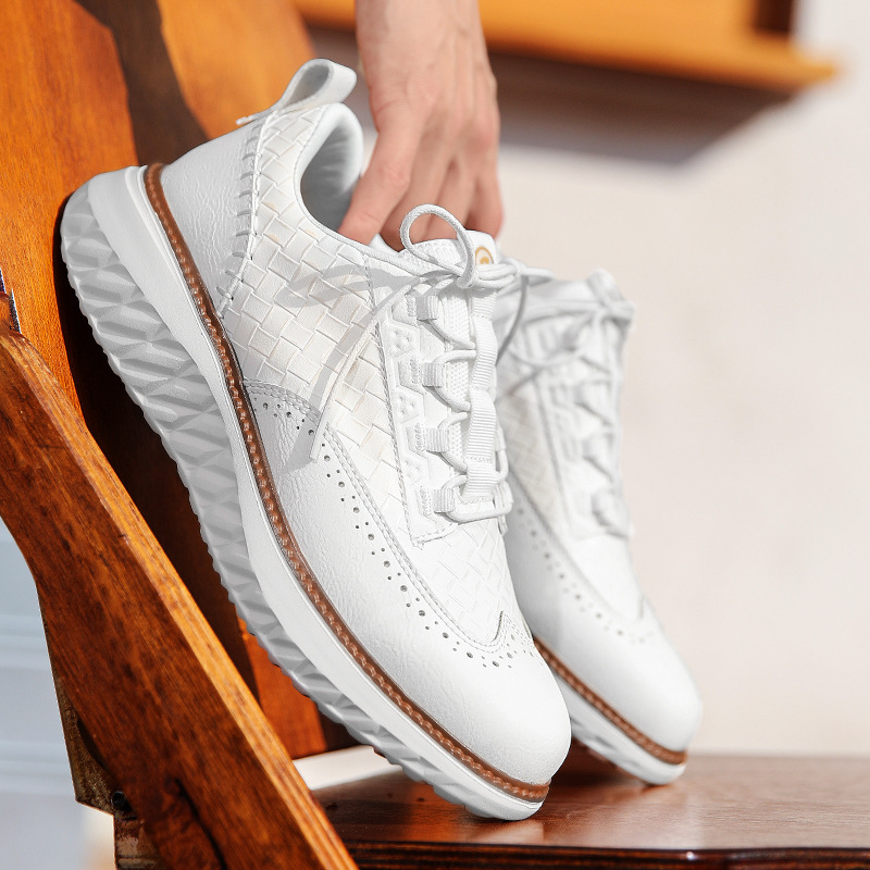 Josiah™ | Zapatos blucher de piel casuales con suela ligera