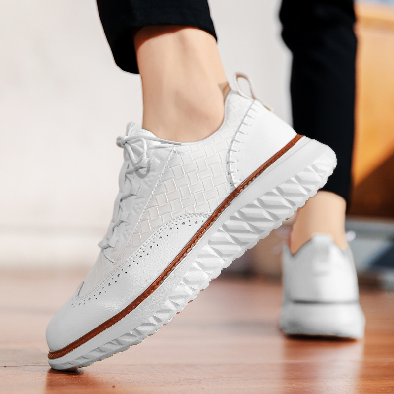 Josiah™ | Zapatos blucher de piel casuales con suela ligera