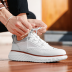 Josiah™ | Zapatos blucher de piel casuales con suela ligera