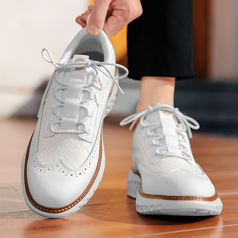 Josiah™ | Zapatos blucher de piel casuales con suela ligera