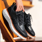 Josiah™ | Zapatos blucher de piel casuales con suela ligera