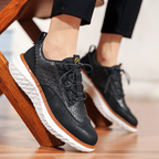 Josiah™ | Zapatos blucher de piel casuales con suela ligera