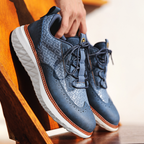 Josiah™ | Zapatos blucher de piel casuales con suela ligera