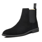 Theodore™ | Botas Chelsea de ante con elástico lateral