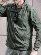 Dean™ | Anorak cortavientos con capucha y cremallera