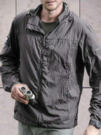 Dean™ | Anorak cortavientos con capucha y cremallera