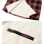 Mason™ | Chaqueta de invierno de cuadros con forro sherpa