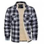 Mason™ | Chaqueta de invierno de cuadros con forro sherpa