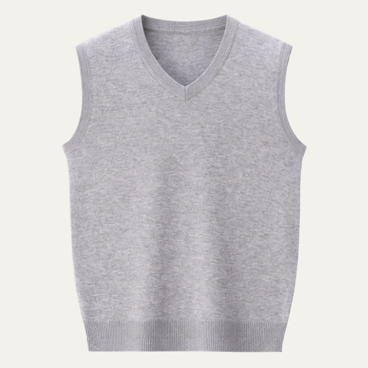 Brett™ | Chaleco de punto clásico de hombre con cuello pico