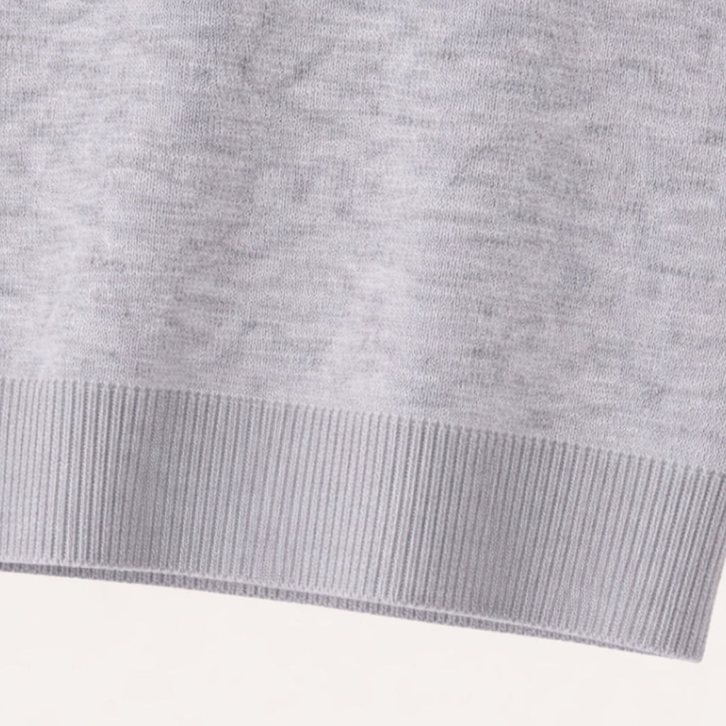 Brett™ | Chaleco de punto clásico de hombre con cuello pico