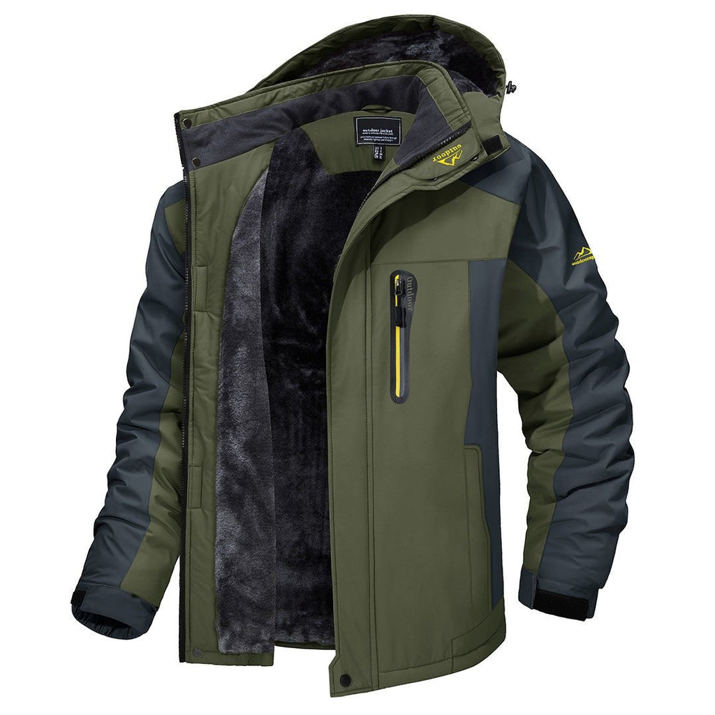 Clayton™ | Chaqueta softshell impermeable con forro polar y capucha