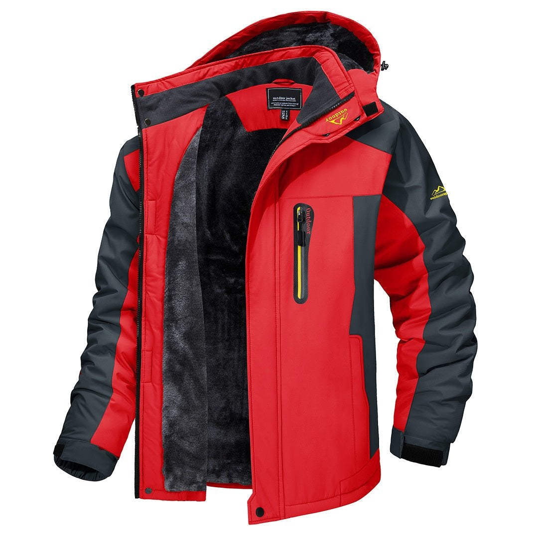 Clayton™ | Chaqueta softshell impermeable con forro polar y capucha
