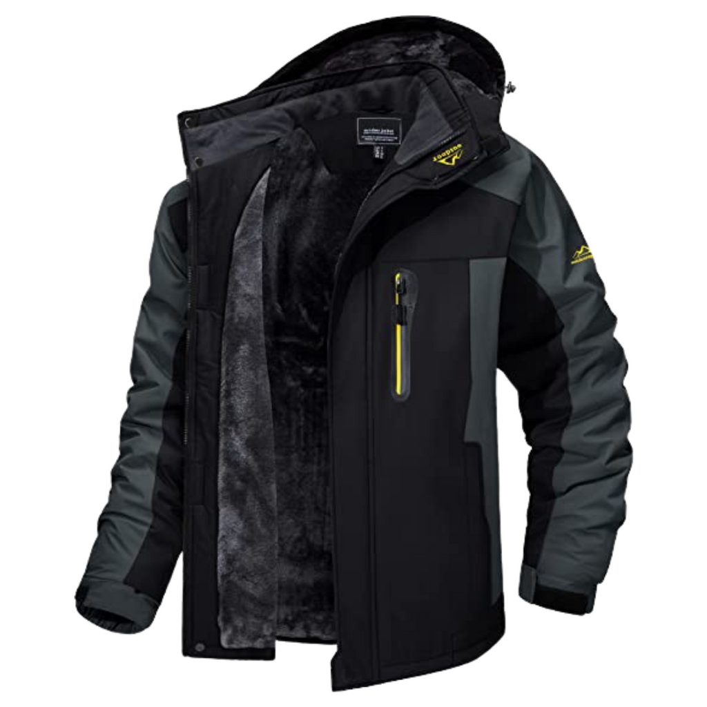 Clayton™ | Chaqueta softshell impermeable con forro polar y capucha