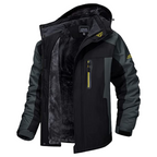 Clayton™ | Chaqueta softshell impermeable con forro polar y capucha