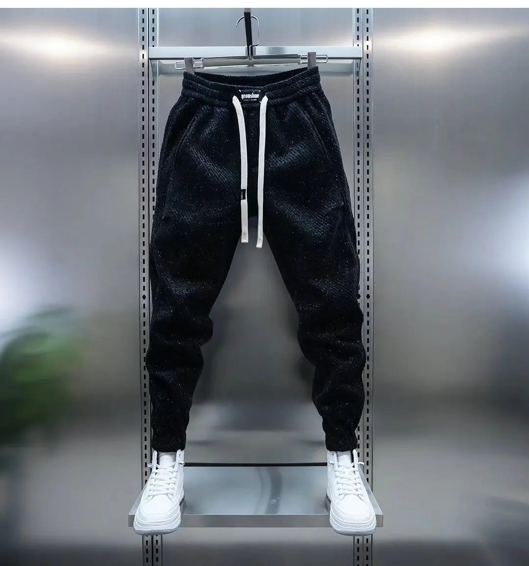 Xavier™ | Pantalón jogger de punto acanalado con puños