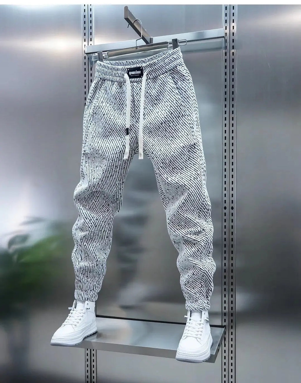 Xavier™ | Pantalón jogger de punto acanalado con puños