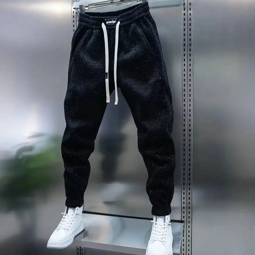 Xavier™ | Pantalón jogger de punto acanalado con puños