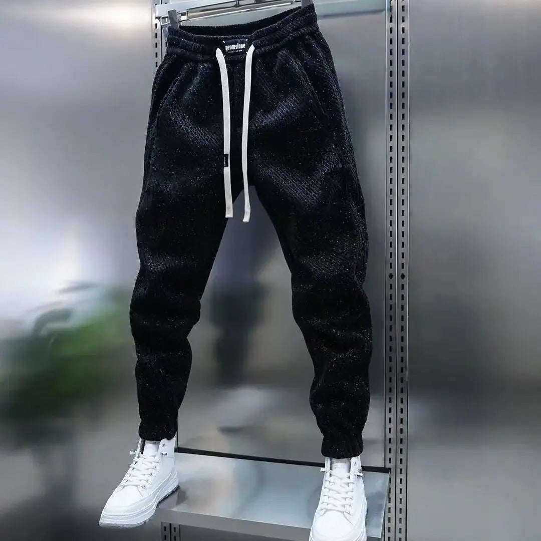 Xavier™ | Pantalón jogger de punto acanalado con puños