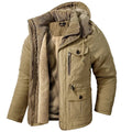Dominic™ | Chaqueta puffer con capucha y forro sherpa