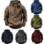 Brody™ | Sudadera oversize con capucha, cordones y bolsillo canguro