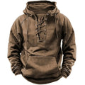 Brody™ | Sudadera oversize con capucha, cordones y bolsillo canguro