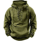 Brody™ | Sudadera oversize con capucha, cordones y bolsillo canguro