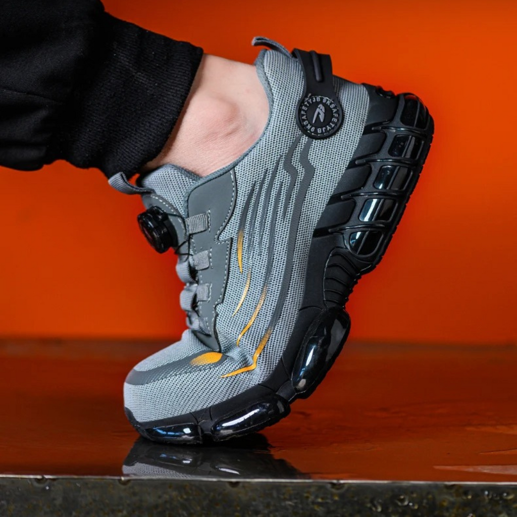 Wyatt™ | Zapatillas de seguridad con suela gruesa y cierre rotativo