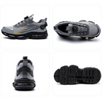 Wyatt™ | Zapatillas de seguridad con suela gruesa y cierre rotativo